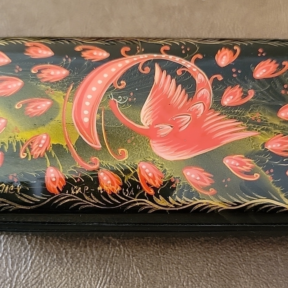 NEW EYEGLASS HARD SHELL CASE RUSSIAN GIFT - Picture 2 of 5